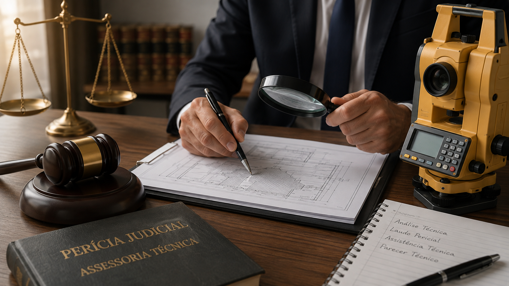 Perícia e Assessoria Técnica Judicial em engenharia e agrimensura